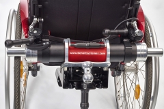 Motorisation fauteuil manuel handicape senior minotor1