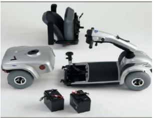 Scooter PMR demontable