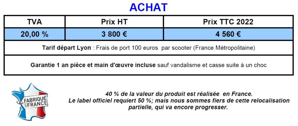 Achat Scooter Caddie PMR Grande Distribution